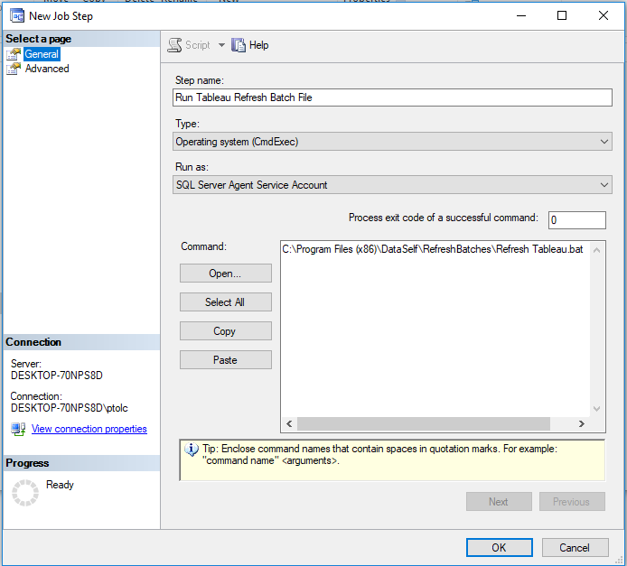 How to Set Up a SQL Server Agent Job