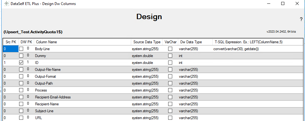 sql-expressions-in-the-etl-design-page